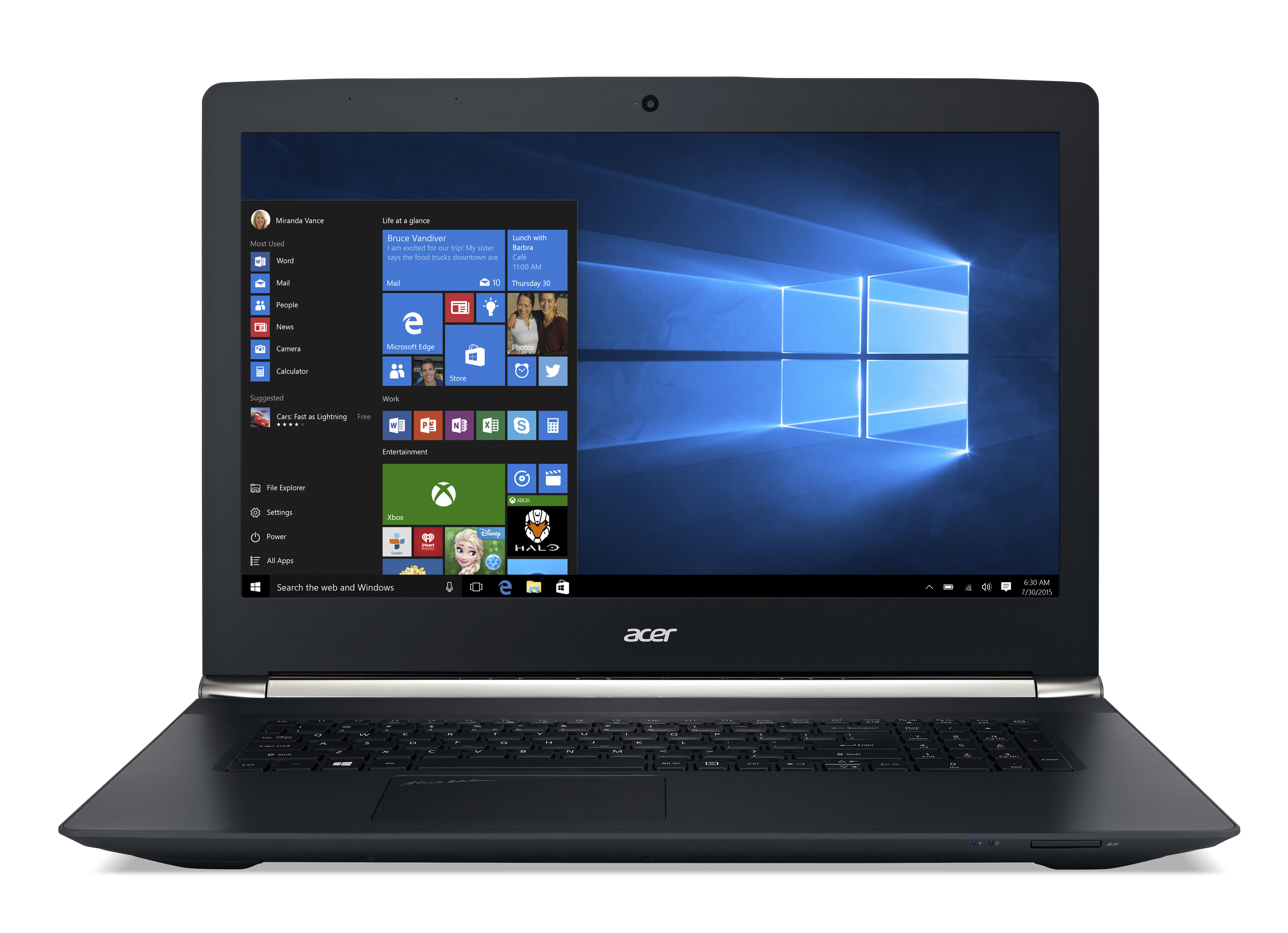 ACER Aspire V 17 Nitro VN7-792G-52FY - 17,3 Zoll - Intel® Core™ i5 i5-6300HQ - 8 GB - 1 TB - NVIDIA GeForce® GTX 950 - Windows 10 Home (64 Bit)