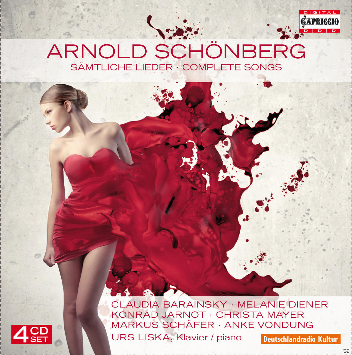 Konrad Jarnot, Claudia Barainsky, Markus Schäfer, Melanie Diener, Anke Vondung, Christa Mayer, Urs Liska - Sämtliche Lieder  - (CD)