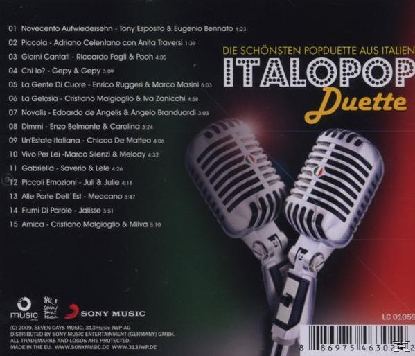 VARIOUS - Italo Pop Duette  - (CD)