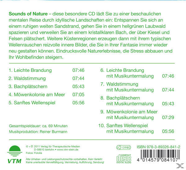 Arndt Stein - Sounds Of Nature  - (CD)