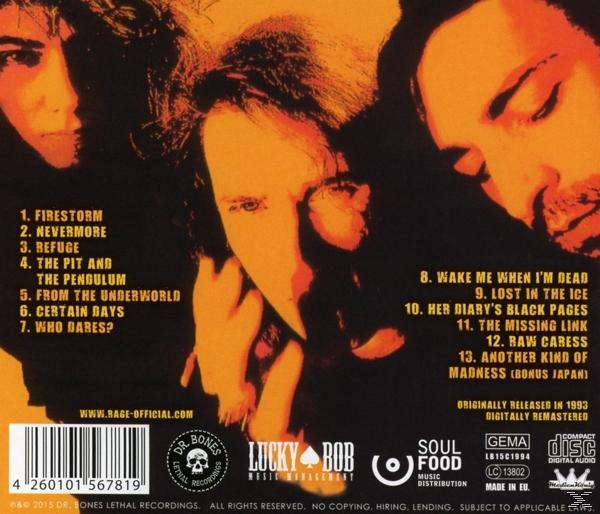 Rage - The Missing Link  - (CD)