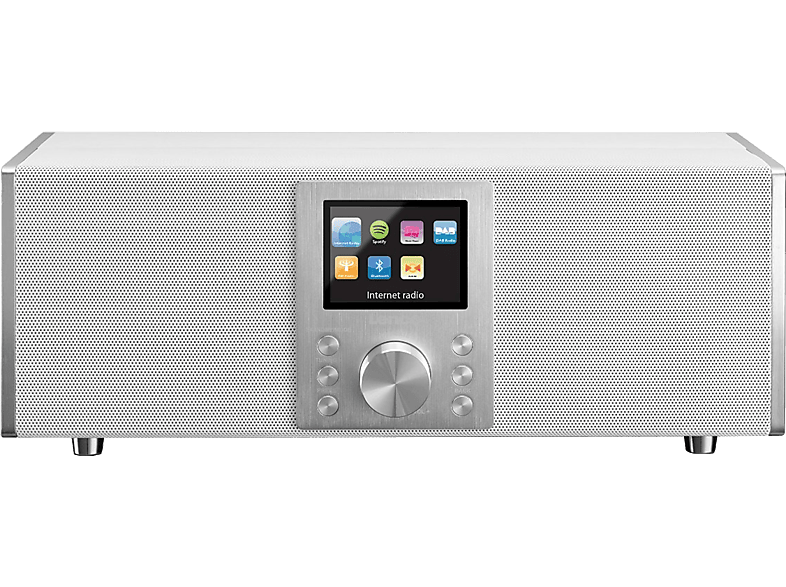 LENCO Concerto DIR-2000 2.1 Bluetooth internet radio Wit (DIR-2000 WH)