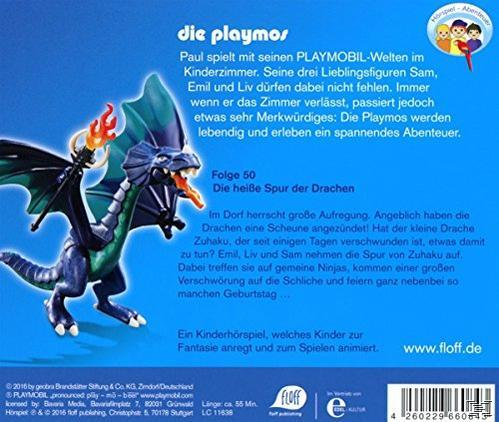 Die Playmos - (50)Die Heiße Spur Der Drachen  - (CD)