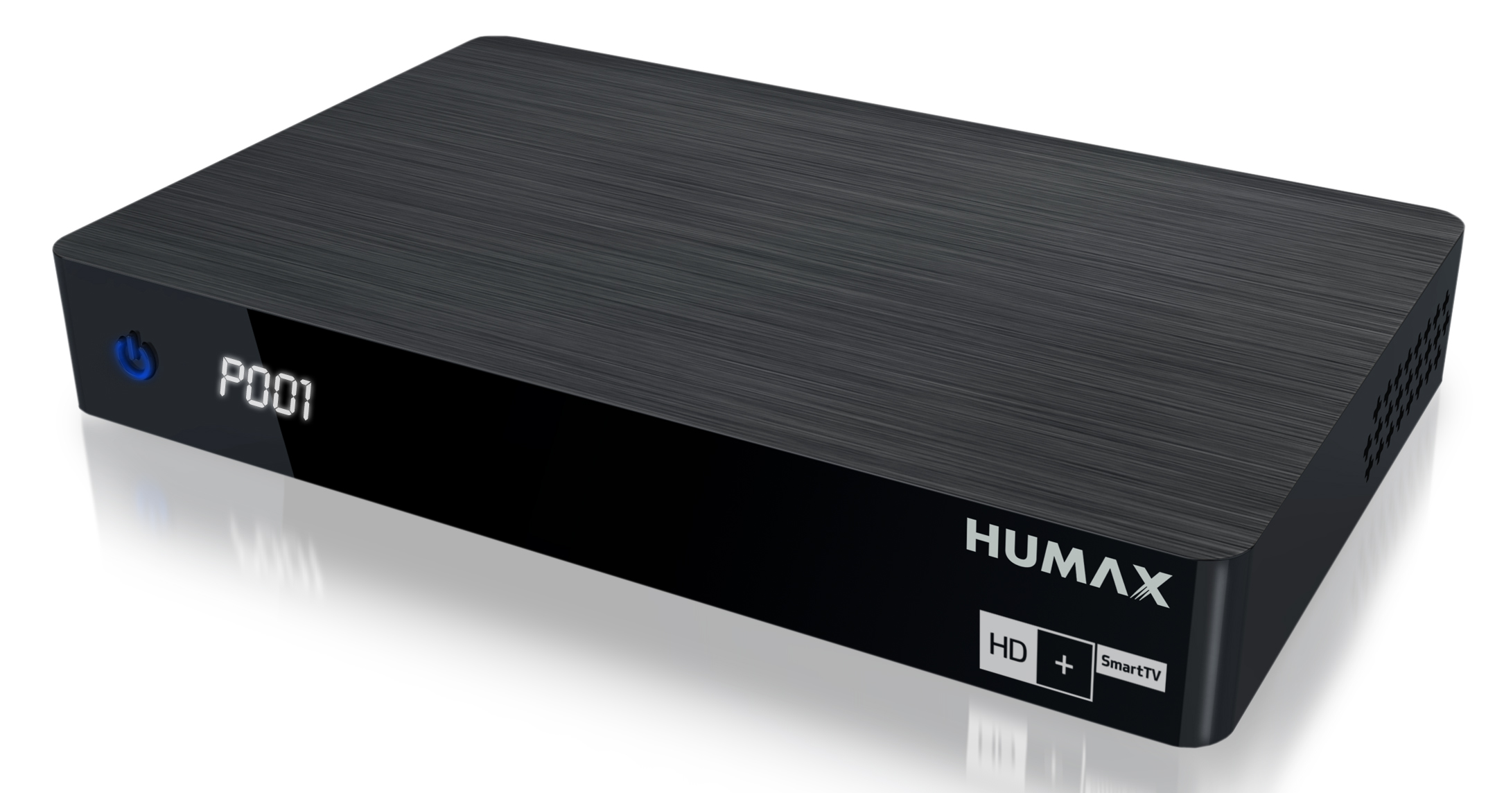 HUMAX HD FOX IP Connect + WLAN STICK + 3 Monate MAXDOME HDTV Twin Sat-Receiver (HDTV, PVR-Funktion, Twin Tuner, HD+ Karte inklusive, DVB-S2, Anthrazit)