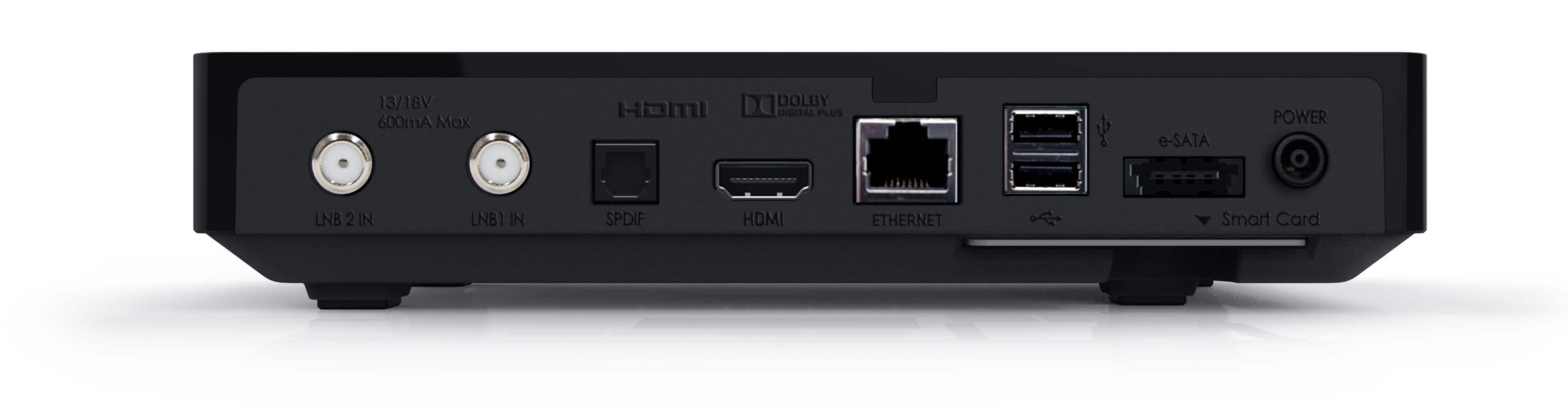 HUMAX HD FOX IP Connect + WLAN STICK + 3 Monate MAXDOME HDTV Twin Sat-Receiver (HDTV, PVR-Funktion, Twin Tuner, HD+ Karte inklusive, DVB-S2, Anthrazit)