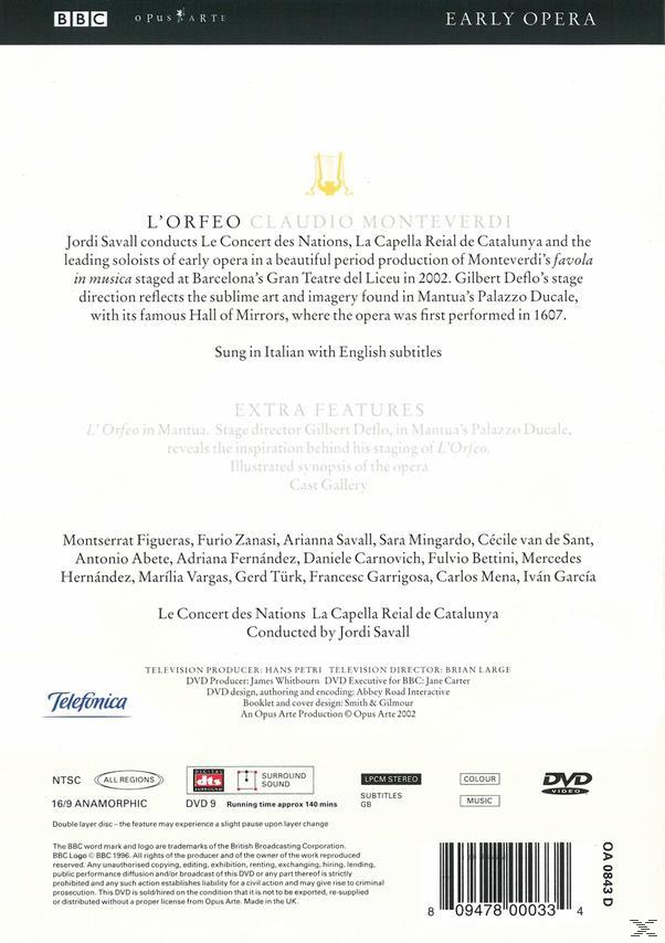 Le Concert Des Nations, La L\'orfeo Capella - De (DVD) Reial - Catalunya