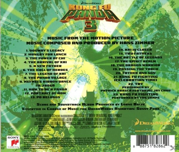 Különböző előadók - Kung Fu Panda 3 (CD)