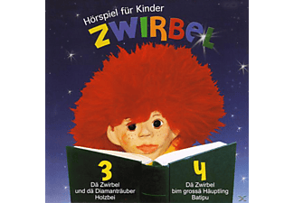 Zwirbel - Folge 3+4-Dä Zwirbel Und Dä Diamantäräuber Holzbei  - (CD)
