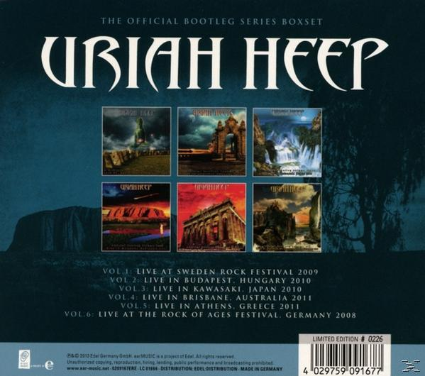 - - Heep The Official Bootleg Series Boxset (CD) Uriah