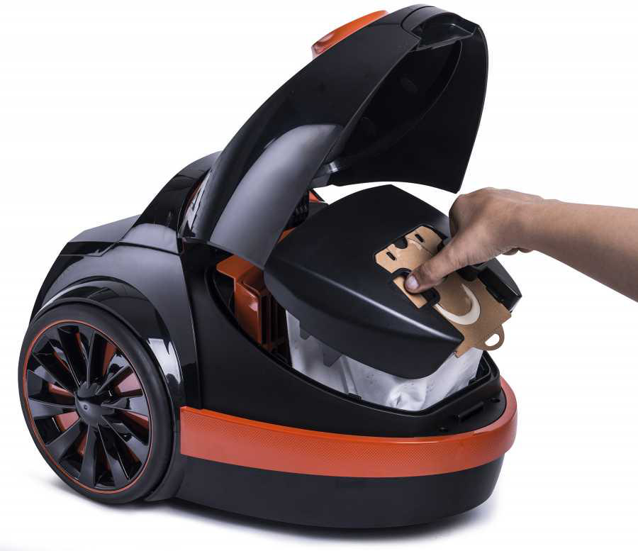 ARNICA Terra 1600 W Toz Torbalı Elektrikli Süpürge Turuncu