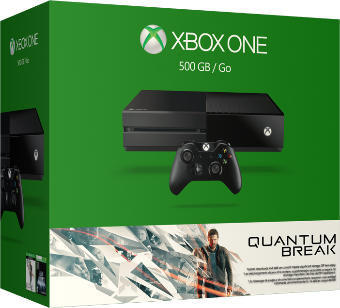 MICROSOFT Xbox One 500 GB mit Quantum Break (download Code) + Alan Wake (download Code)