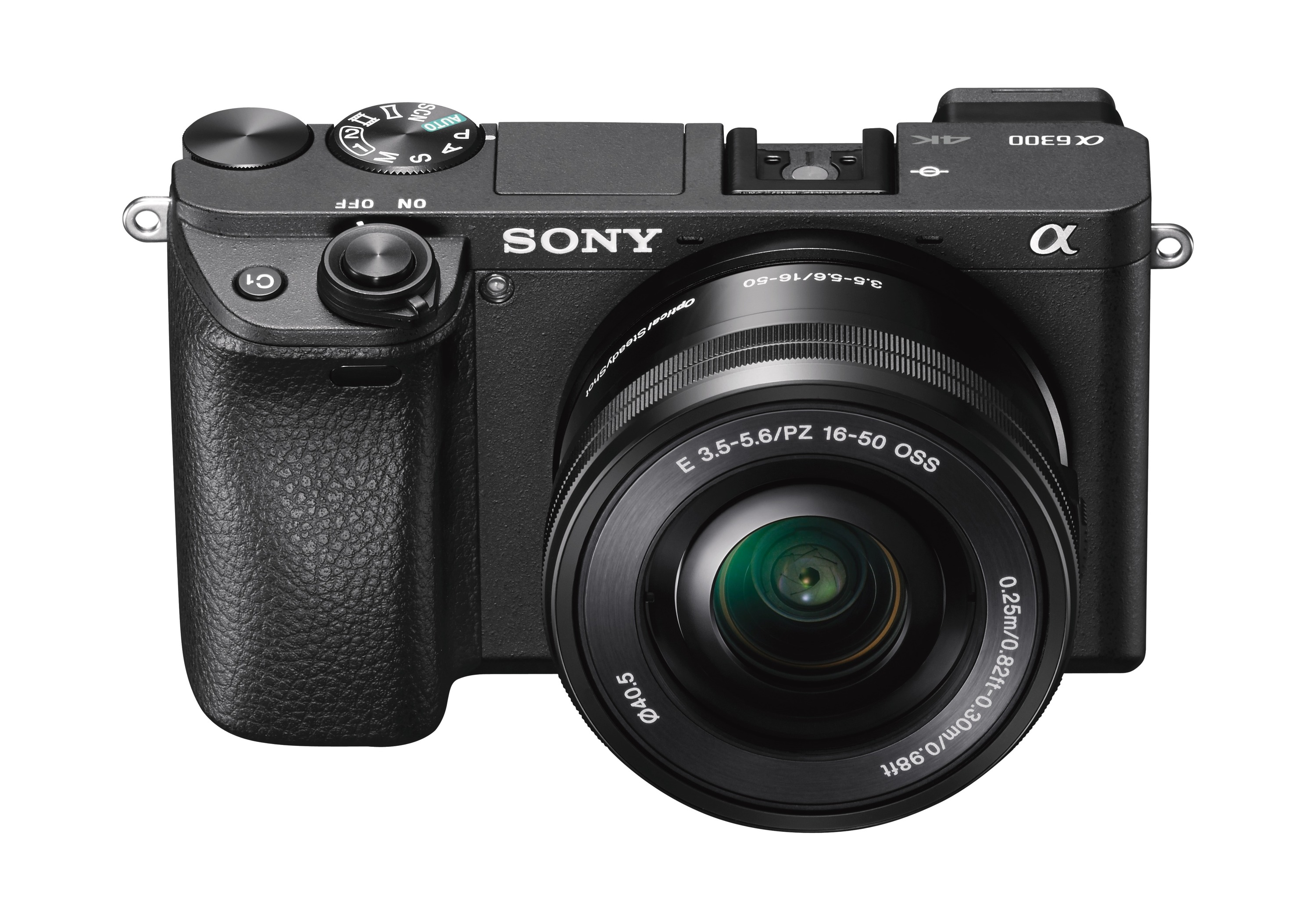 Sony α6300 + SELP1650 SONY Alpha 6300 Kit (ILCE-6300L) Systemkamera mit Objektiv 16-50