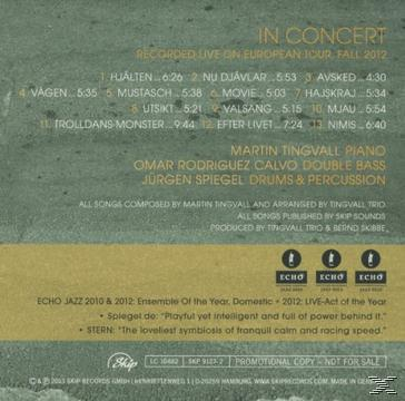 Tingvall Trio - IN CONCERT  - (CD)