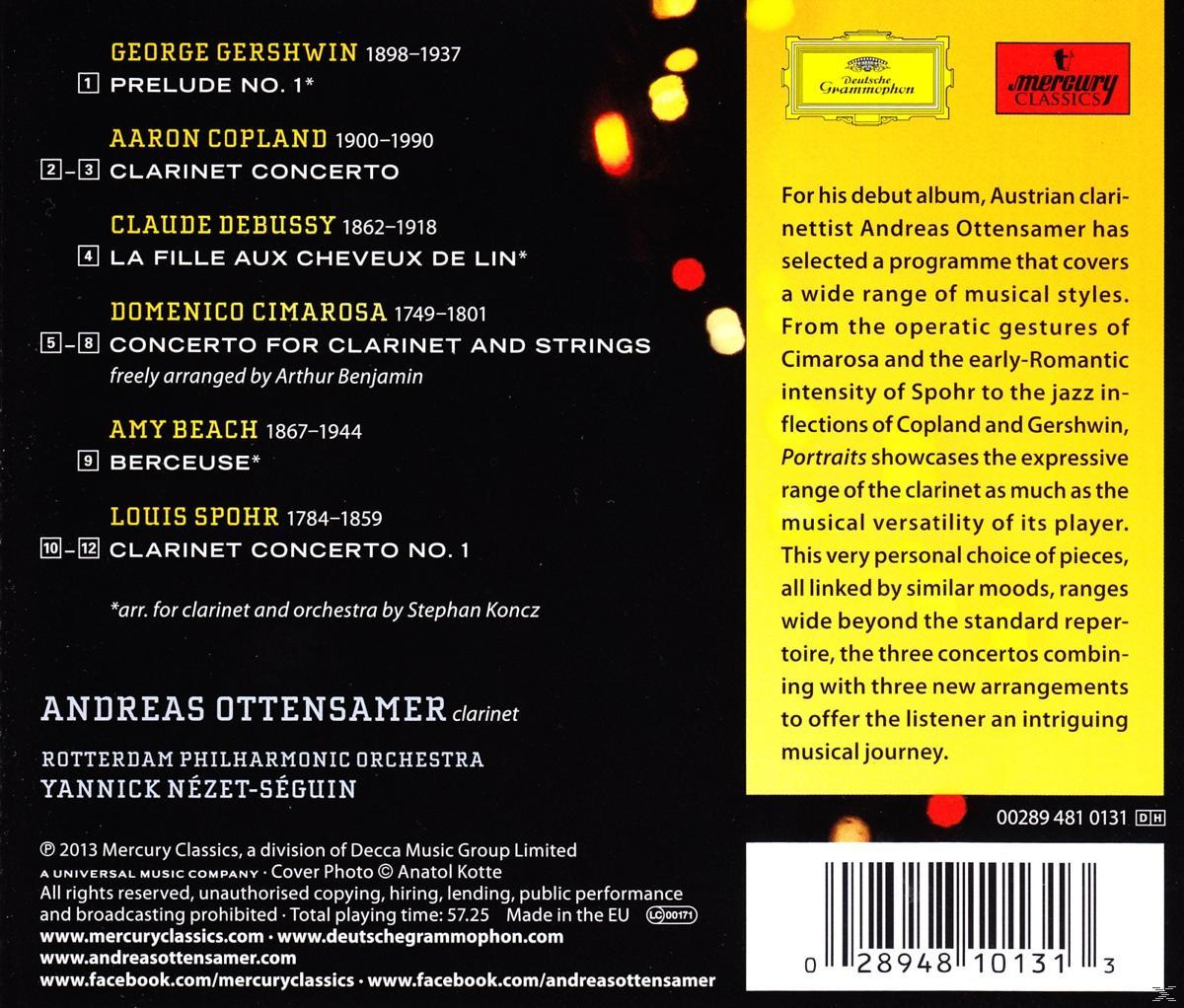 Albumcover mit Text und einer Liste von Liedern. Enthält ein gelbes Deutsche Grammophon Logo und Text.