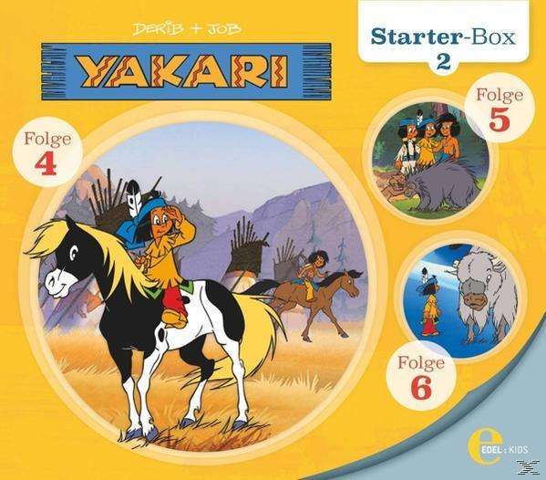 Yakari Comic-Cover. Yakari auf Pferd, indianische Umgebung.