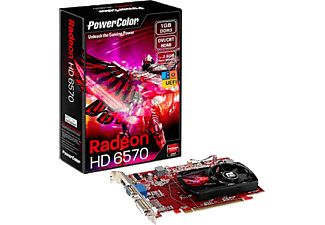 POWERCOLOR HD6570 1GB 128 Bit DDR3 AMD Radeon DX11 HDMI DVI PCI Express 2.1 Ekran Kartı