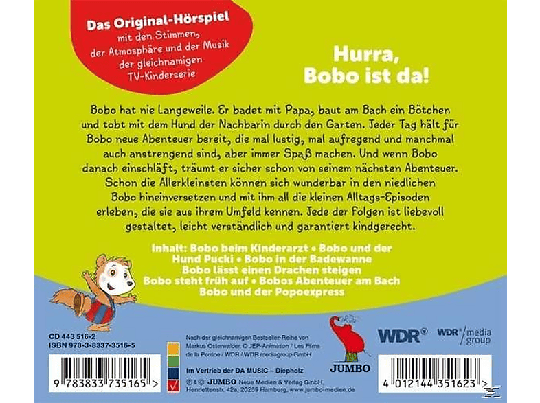 Thumbnail - Die ersten Abenteuer von Bobo Siebenschläfer 3 - (CD)
