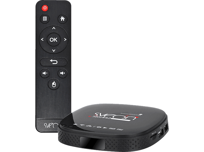 negocio línea pueblo Reproductor multimedia | Sveon SBX442 caja de Smart TV