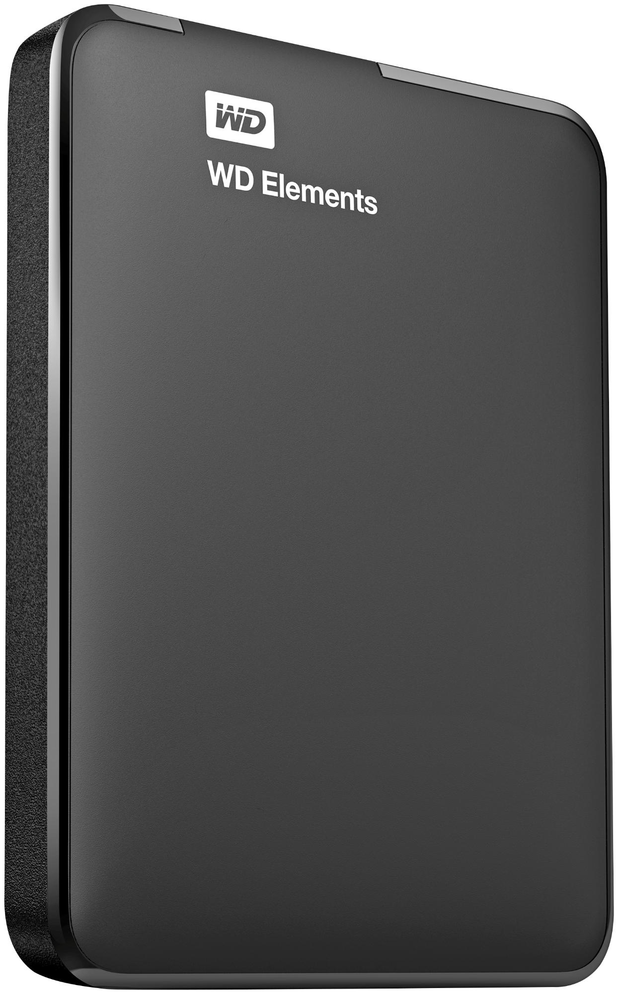 WD Elements® Festplatte, 3 TB HDD, 2,5 Zoll, extern, Schwarz