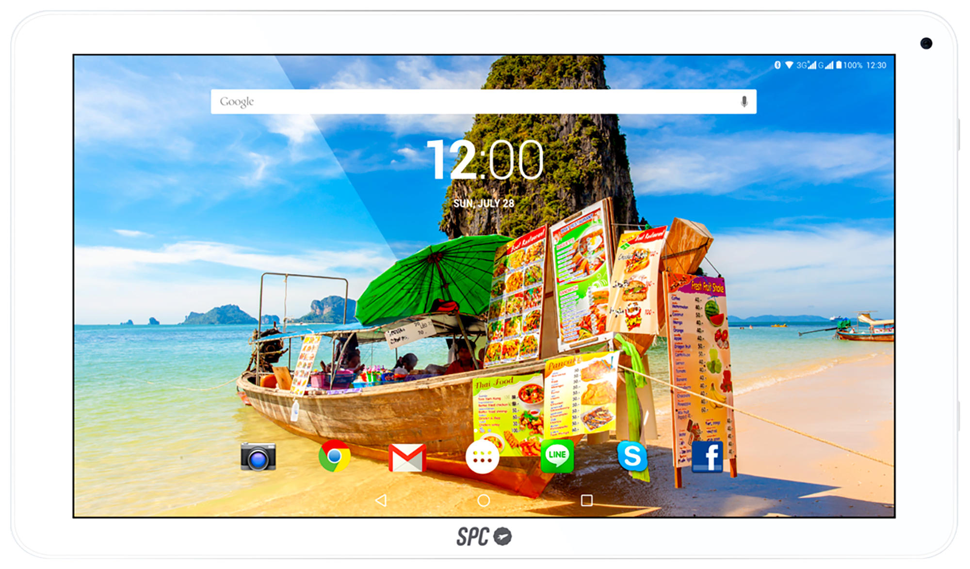 Tablet - SPC Glee 10.1 Quad Core, 16GB y 2 cámaras