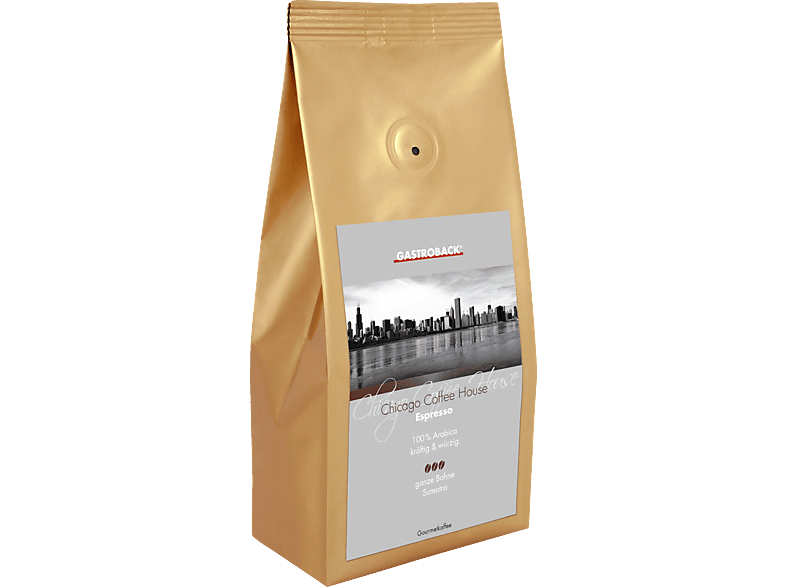 GASTROBACK 96905 Chicago Coffee House Kaffeebohnen (Espressomaschinen, Siebträger, Kaffeevollautomaten)