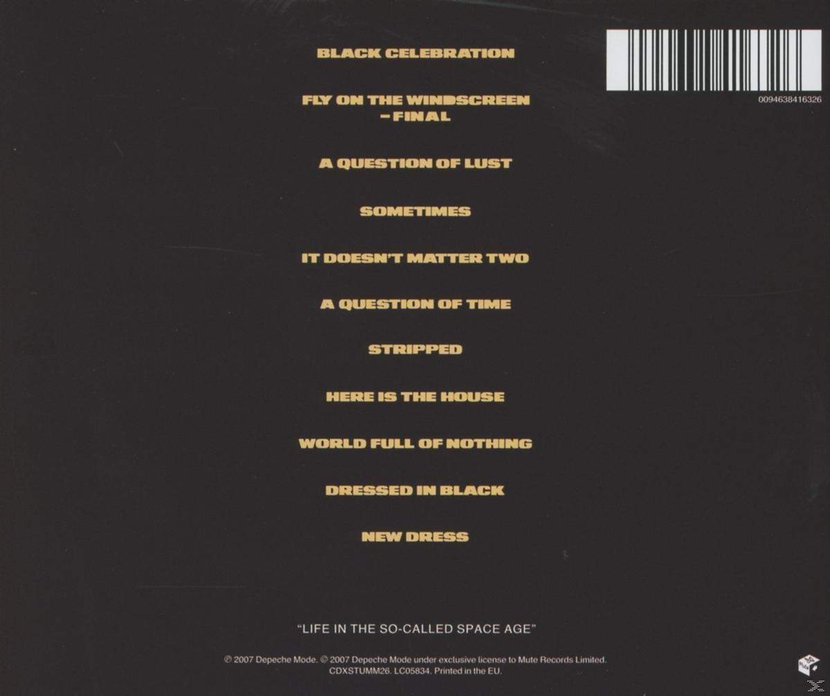 CD-Rückseite mit Songtiteln und Text.