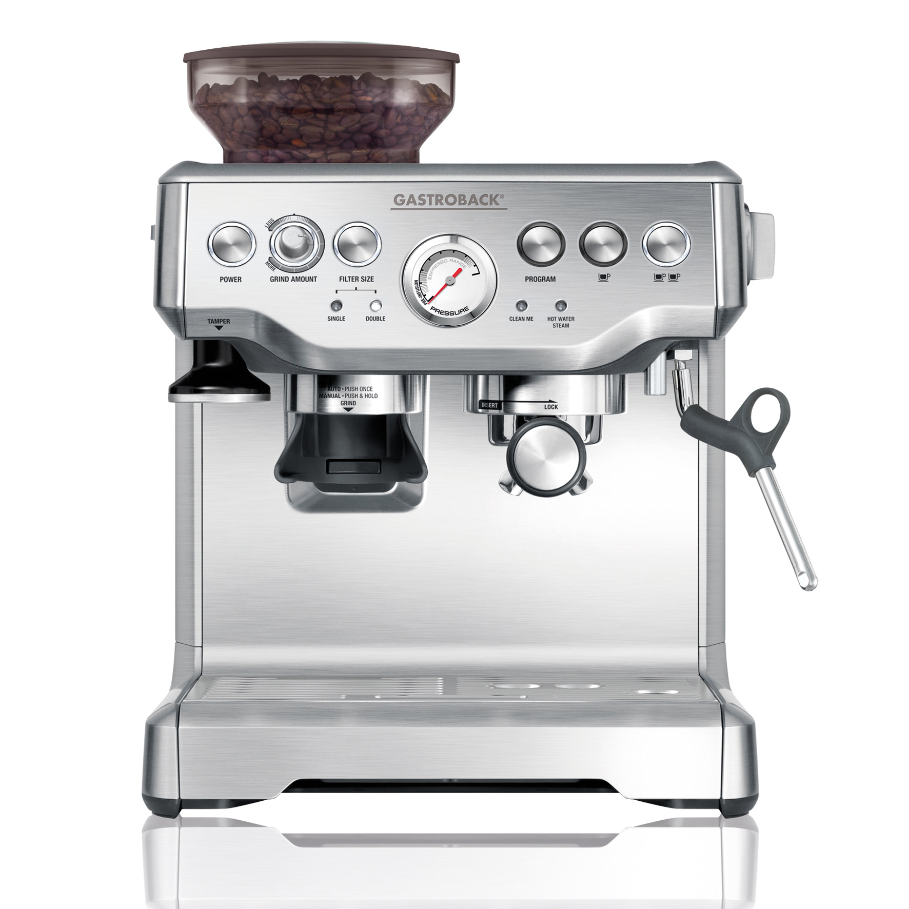 GASTROBACK 42612 S Advanced Pro G s Espressomaschine Edelstahl