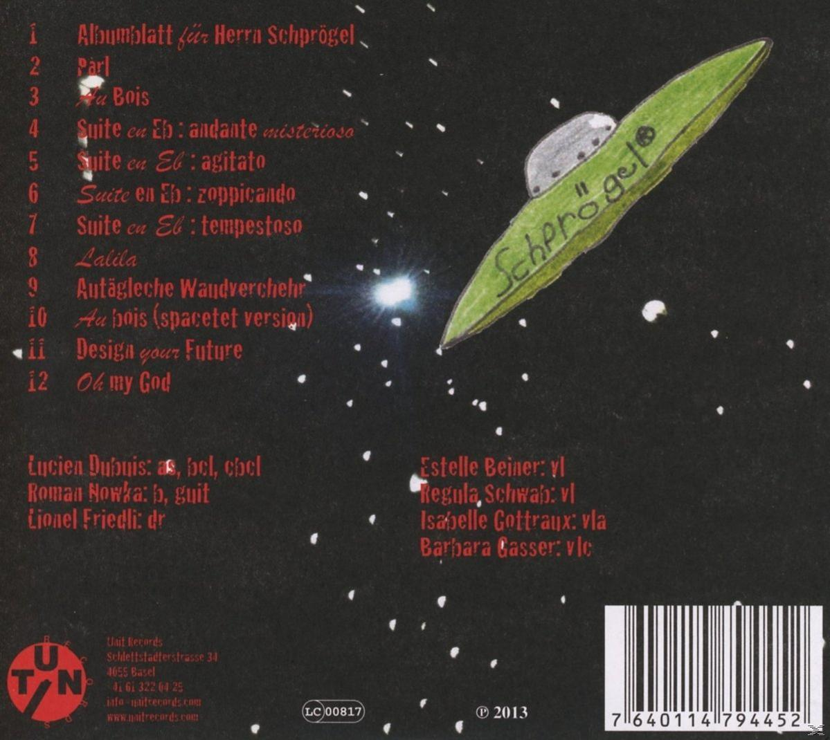 The Spacetet, Lucien Trio Dubuis - Design Your Future  - (CD)