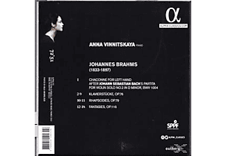 Anna Vinnitskaya - Bach-Brahms  - (CD)
