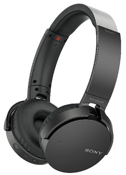 Auriculares inalámbricos - Sony, MDRXB650BT Extra Bass, Bluetooth, NFC, Negro