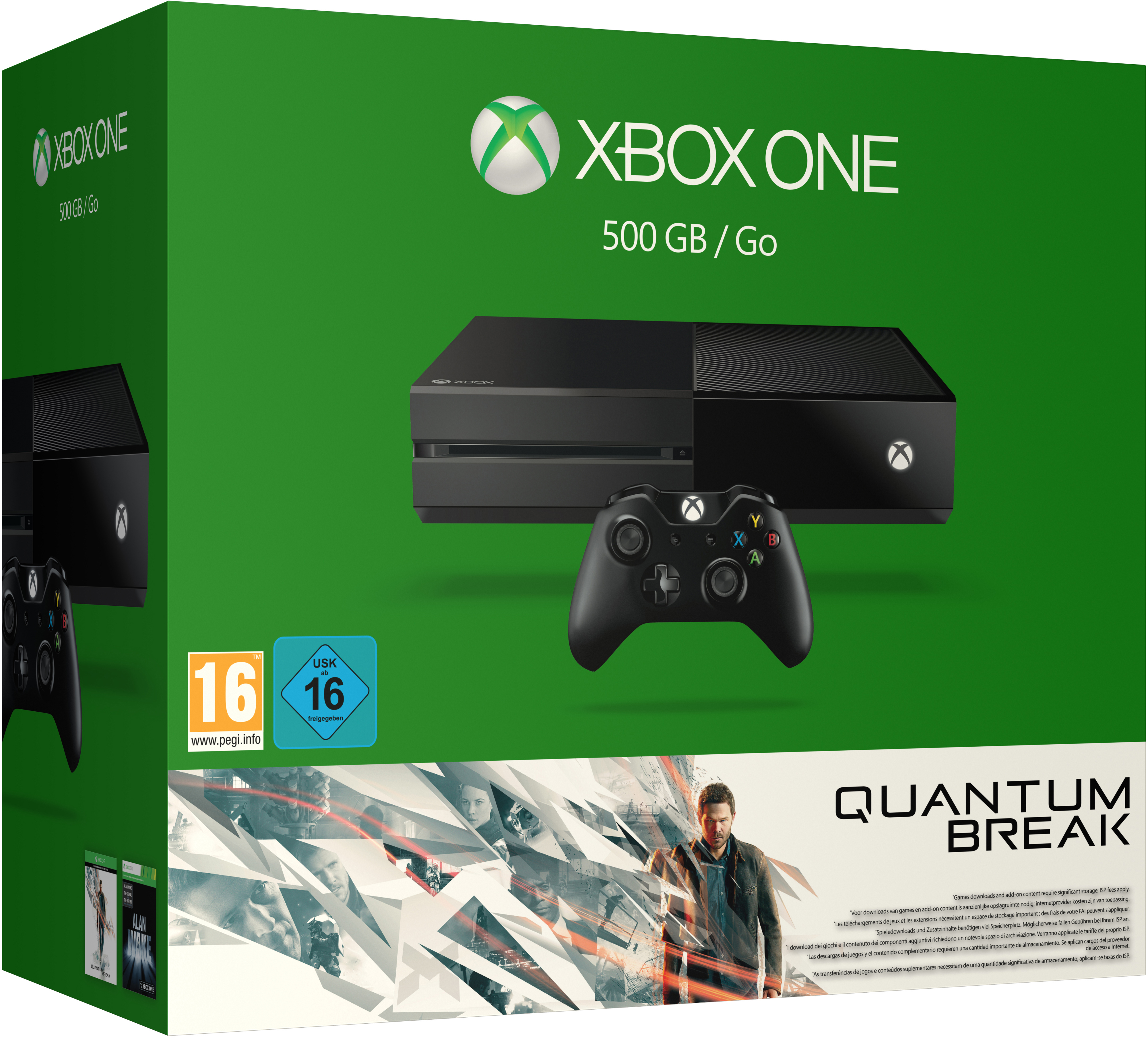 MICROSOFT Xbox One 500GB Quantum Break Konsolen-Bundle