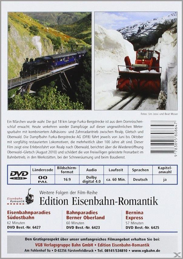 Furka-Bergstrecke Eisenbahn-Romantik: Die Edition Dampfbahn DVD