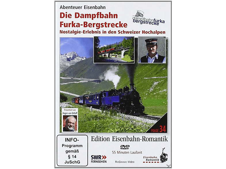 Die Dampfbahn Eisenbahn-Romantik: Edition DVD Furka-Bergstrecke