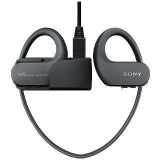 REACONDICIONADO Reproductor MP3 deportivo - Sony Walkman NWWS413SB, Acuático, 4GB, Negro