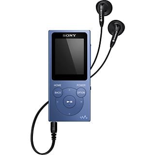 SONY NW-E394L - MP3 Player (8 GB, Blau)