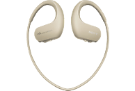 SONY NW-WS413 Kopfhörer mit integriertem Mp3-Player (4 GB, Creme)