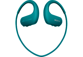 SONY NW-WS413L - Kopfhörer mit internem Speicher (4 GB, Blau)