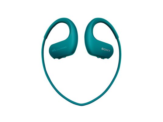SONY NW-WS413L - Kopfhörer mit internem Speicher (4 GB, Blau)