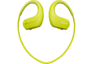 SONY NW-WS413G - Kopfhörer mit internem Speicher (4 GB, Grün Lime)