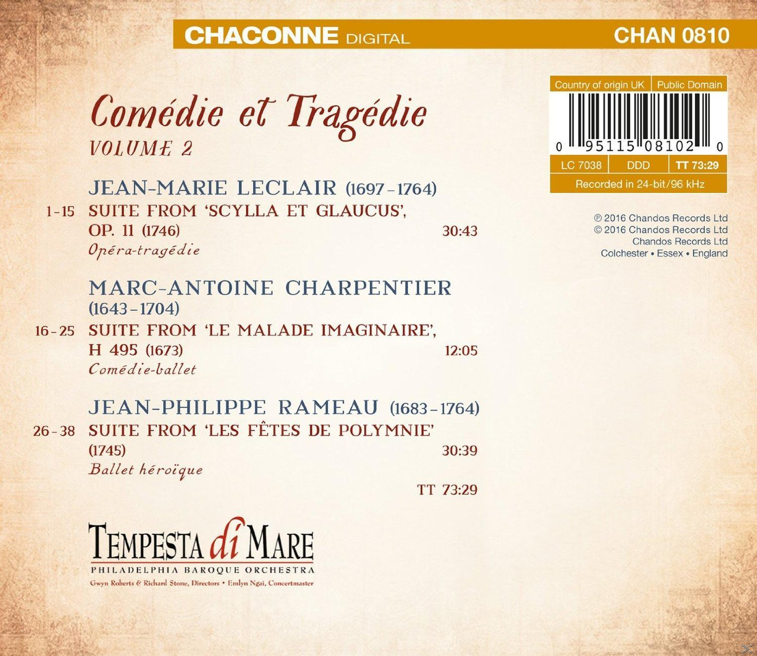 Tempesta Di Mare - Comédie Et Tragédie Vol.2  - (CD)