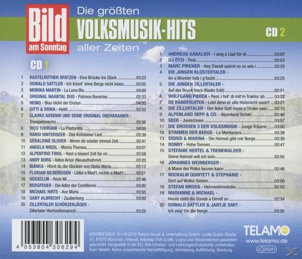 VARIOUS - Bams:Die Größten Volskmusik-Hits Aller Zeiten  - (CD)