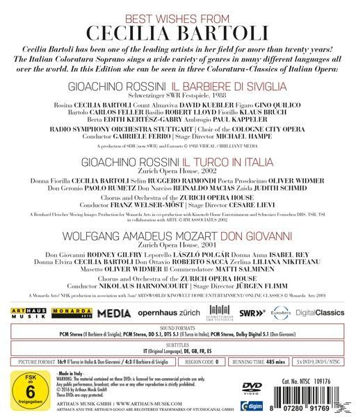 Cecilia Bartoli, VARIOUS, Choir Of The - Opera (DVD) Wishes Opera, Of And City Stuttgart The - Radio Chorus Best House, Cecilia Bartoli Orchestra Cologne Choir From Zurich Symphony