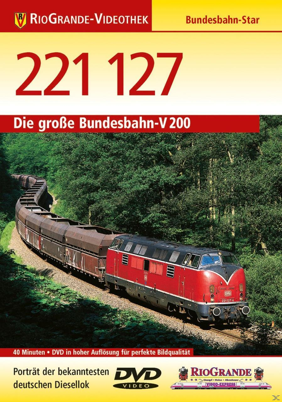 Die - DVD Bundesbahn-V große 221 200 127