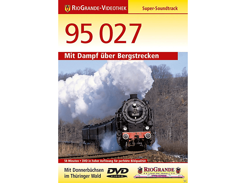 Bergstrecken - 027 DVD Mit Dampf 95 über