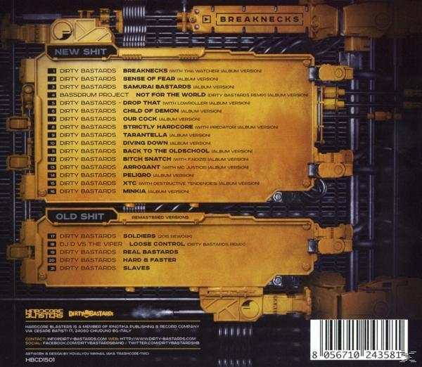 Dirty Bastards - Breaknecks  - (CD)