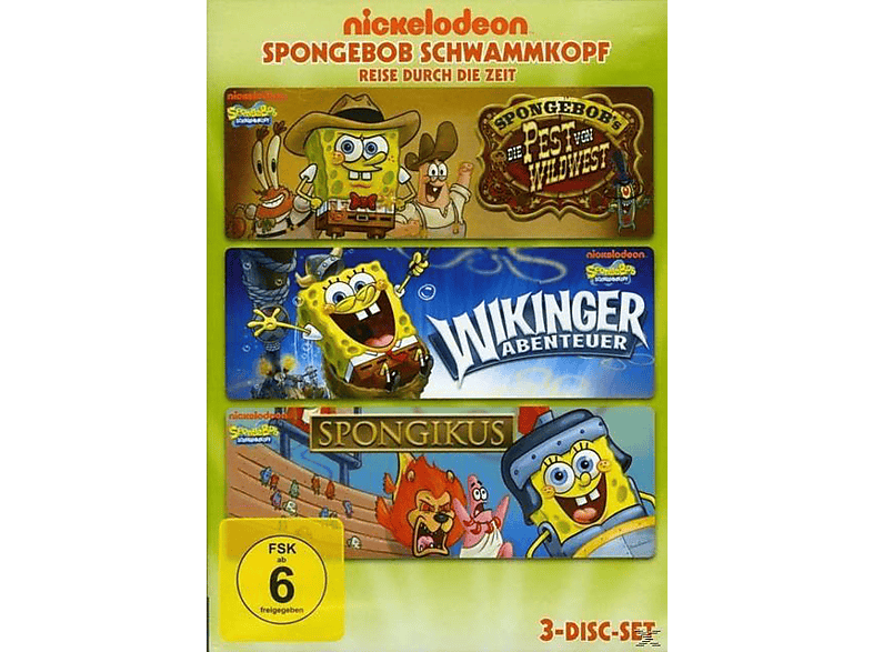 Spongebob Die Pest Von Wildwest Wikinger Abenteuer Spongikus Dvd Auf