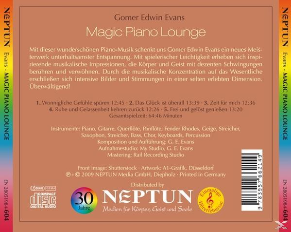 Gomer Edwin Evans - Magic Piano Lounge  - (CD)