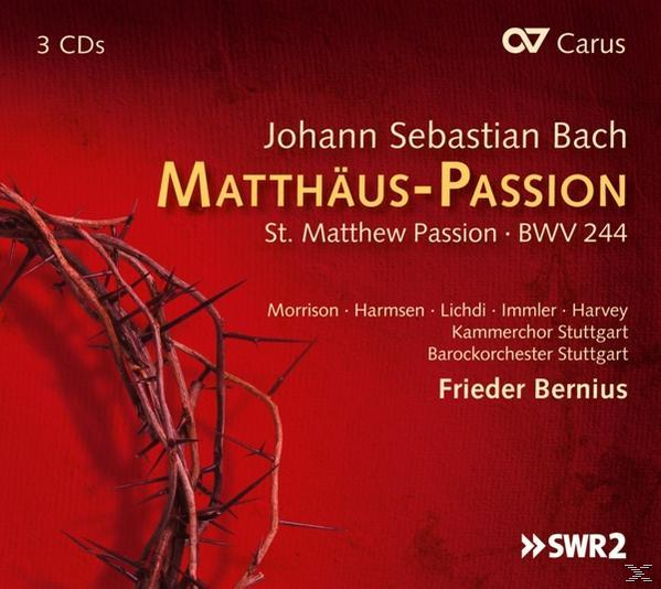 VARIOUS, Kammerchor Und Barockorchester Stuttgart - Matthäus Passion Bwv 244  - (CD)