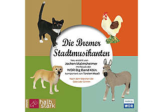 Jochen Malmsheimer - Die Bremer Stadtmusikanten: Neu erzählt von Jochen Malmsheimer mit Musik der WDR Big Band  - (CD)
