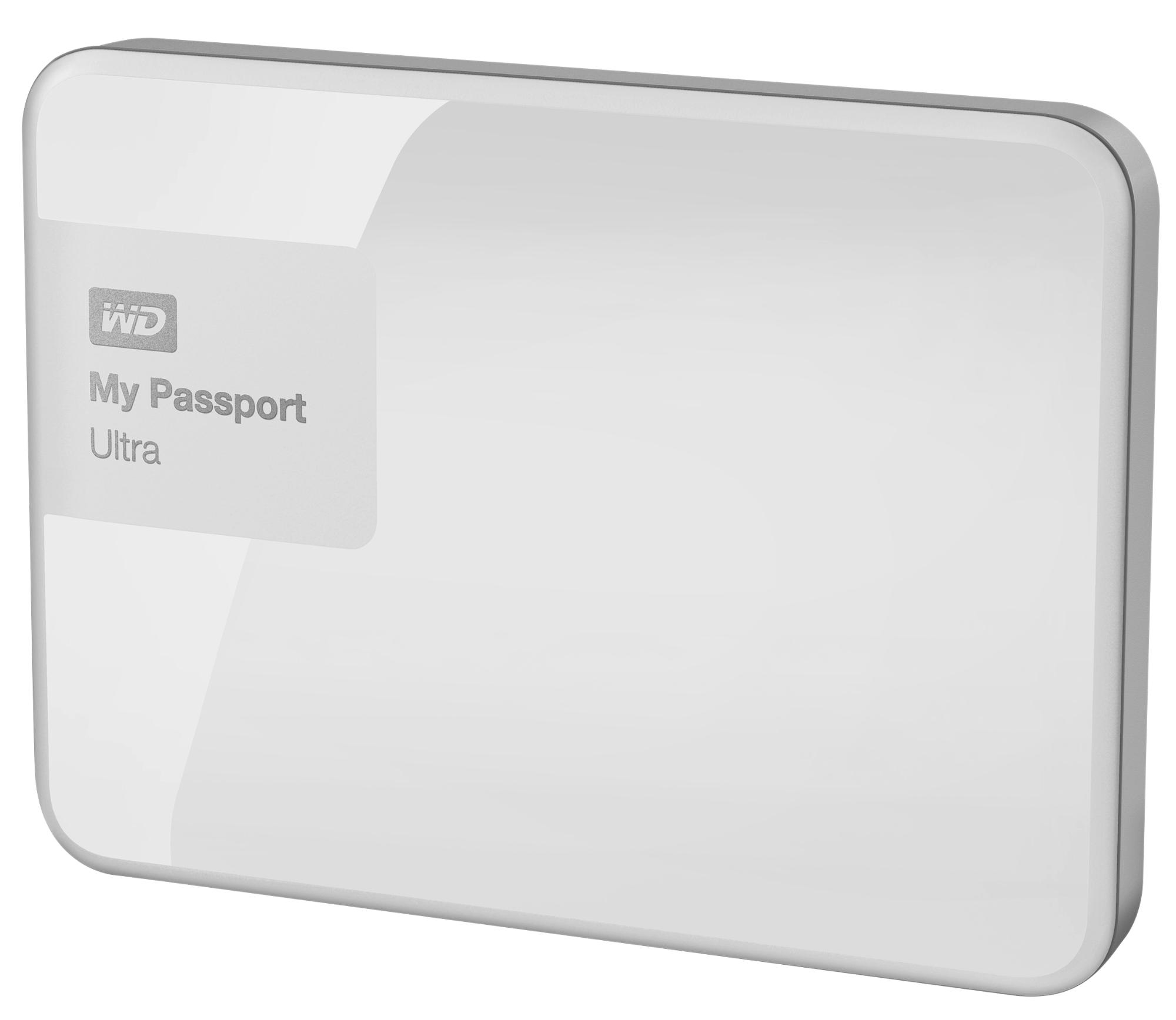 Disco duro externo 1 TB - Western Digital Passport Ultra, Negro + Funda